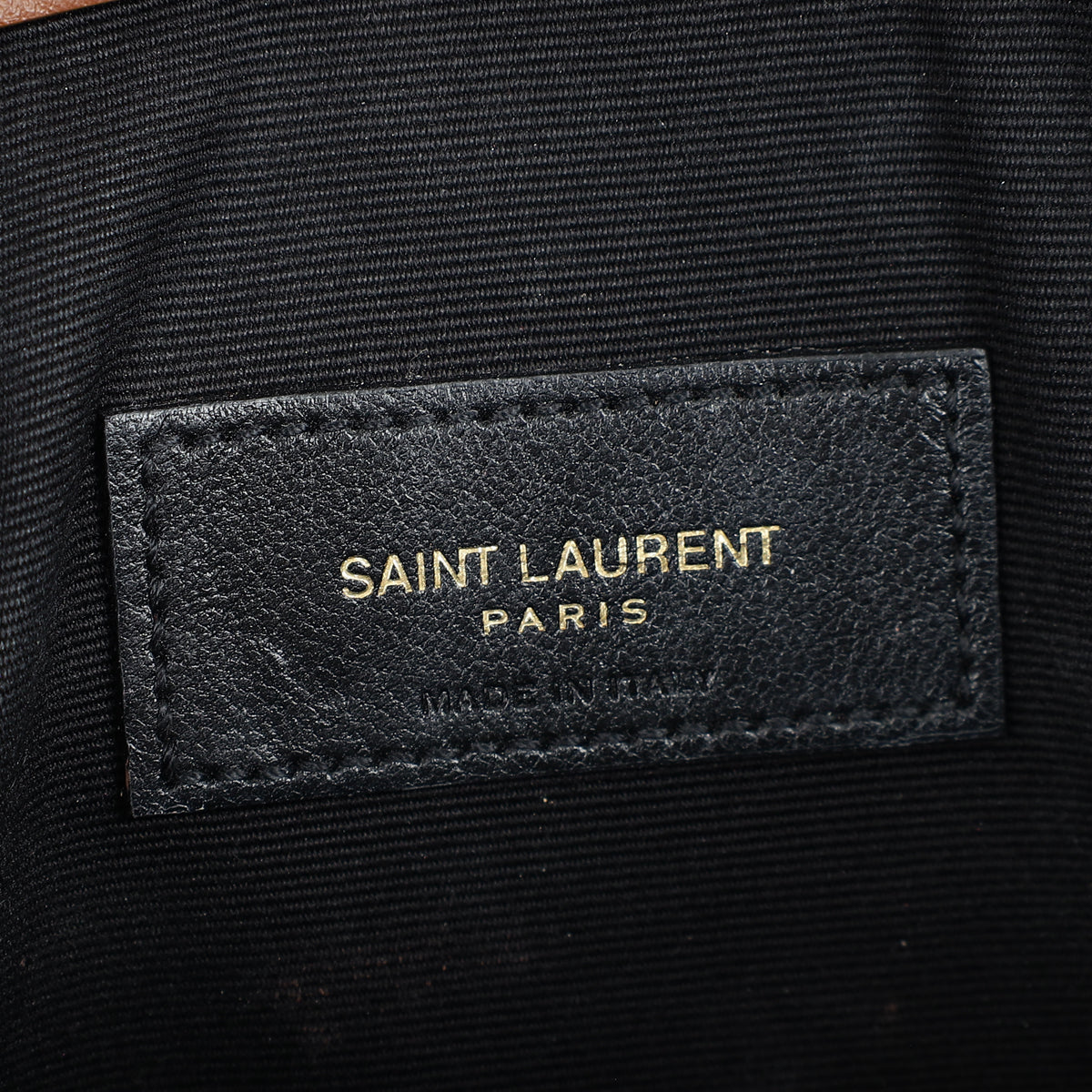 YSL Bicolor Uptown Pouch