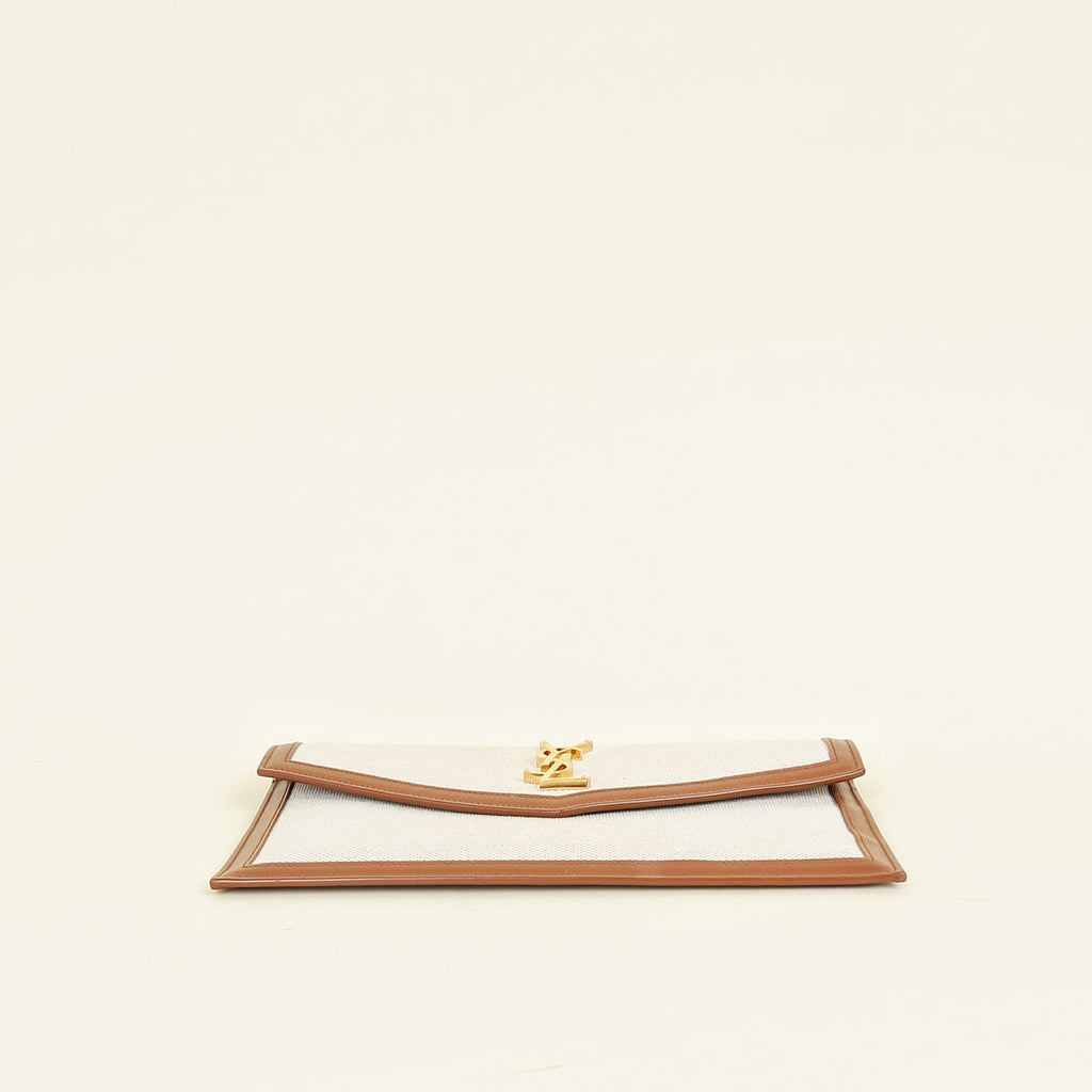 YSL Bicolor Uptown Pouch