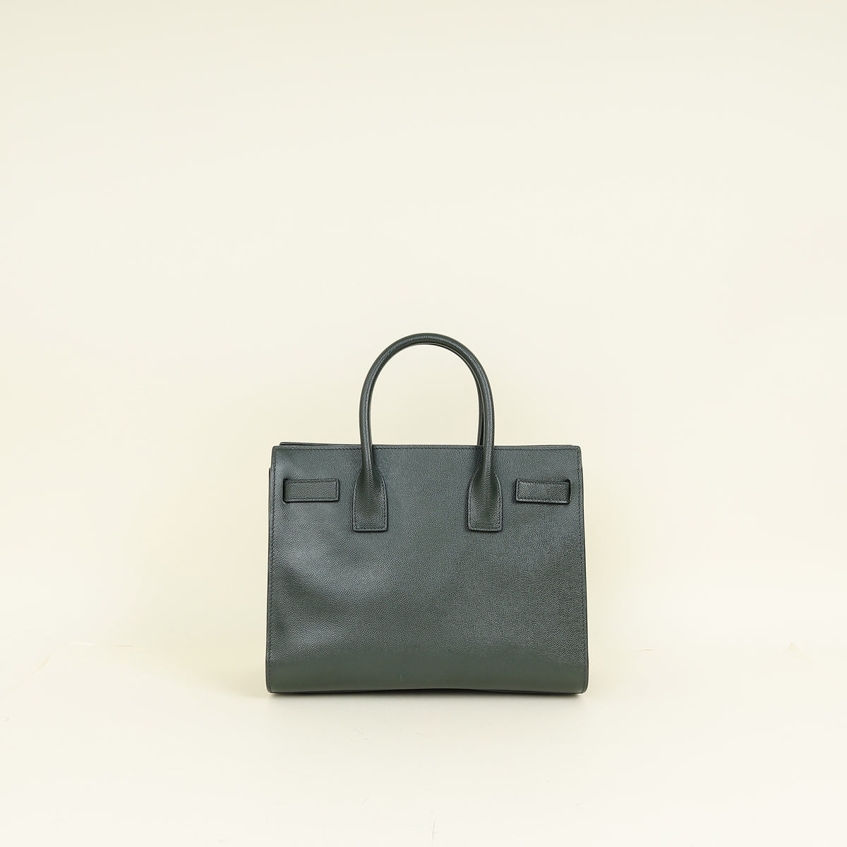 YSL Emerald Green Sac De Jour Baby Bag