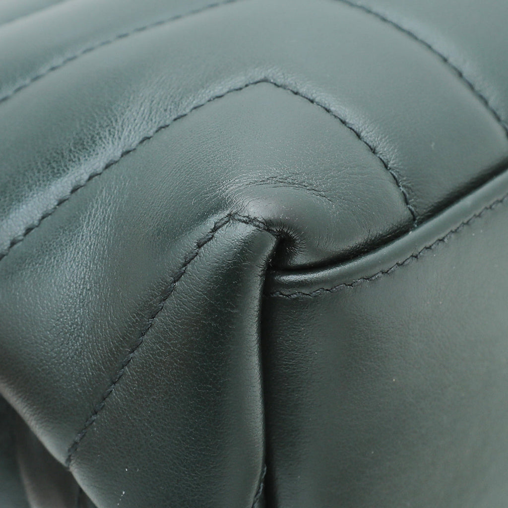 YSL Forest Green Loulou Small Bag