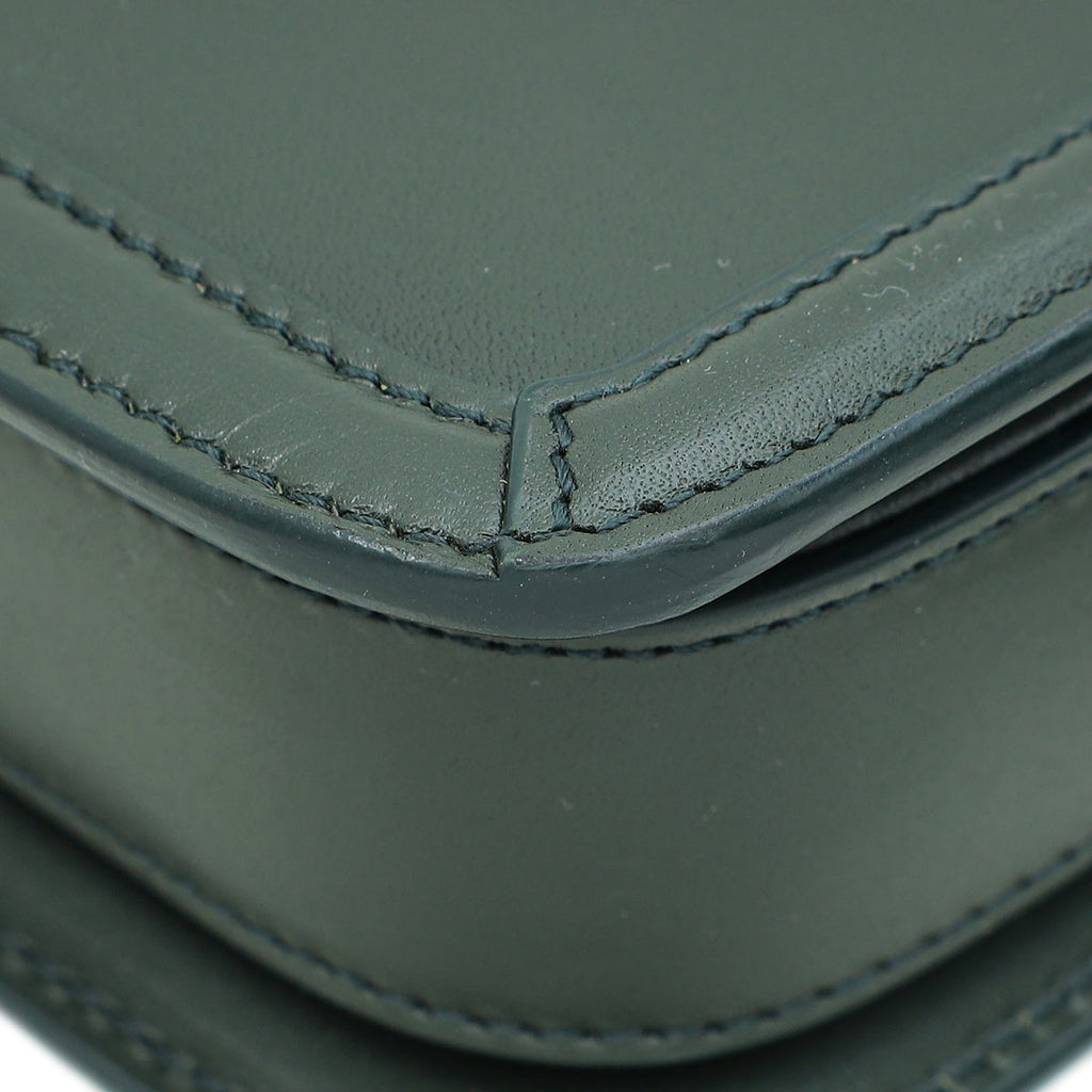 YSL Dark Olive Solferino Small Crossbody Bag