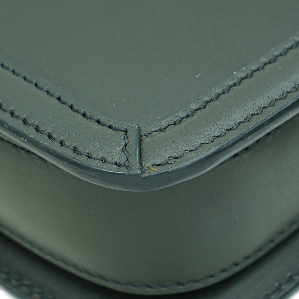 YSL Dark Olive Solferino Small Crossbody Bag