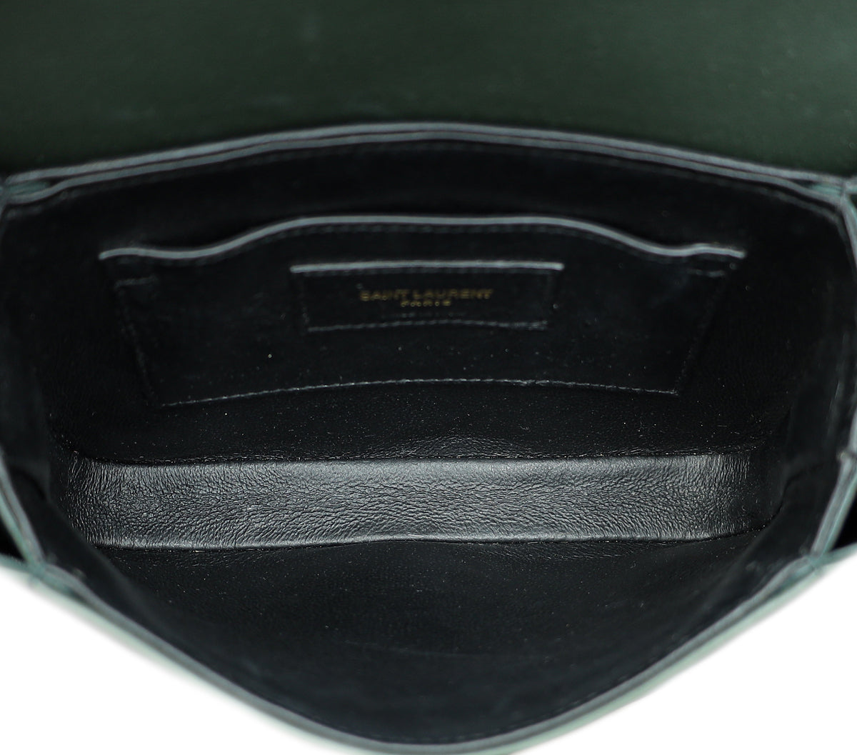 YSL Dark Olive Solferino Small Crossbody Bag