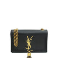 YSL Black Small Kate Tassel Bag