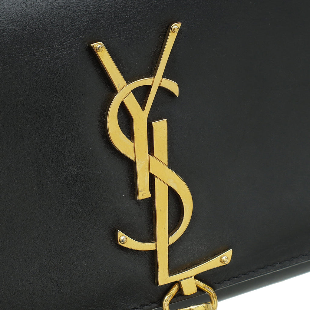 YSL Black Small Kate Tassel Bag