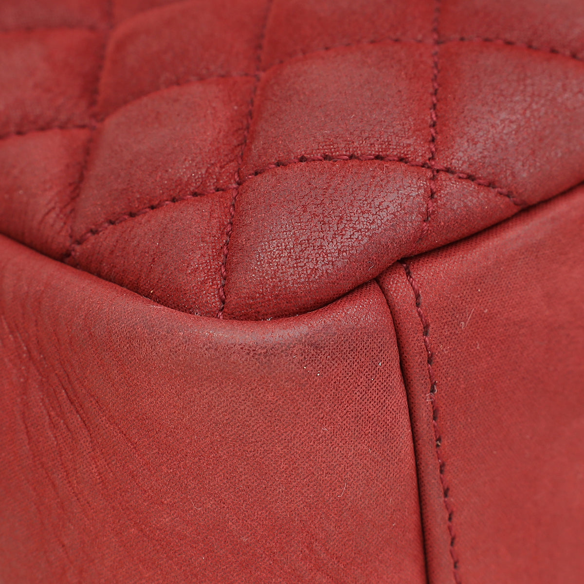 YSL Red Chevron Soft Envelope Medium College Bag
