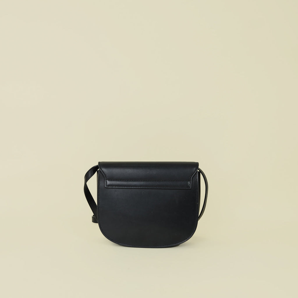 YSL Black Kaia Satchel Shoulder Bag