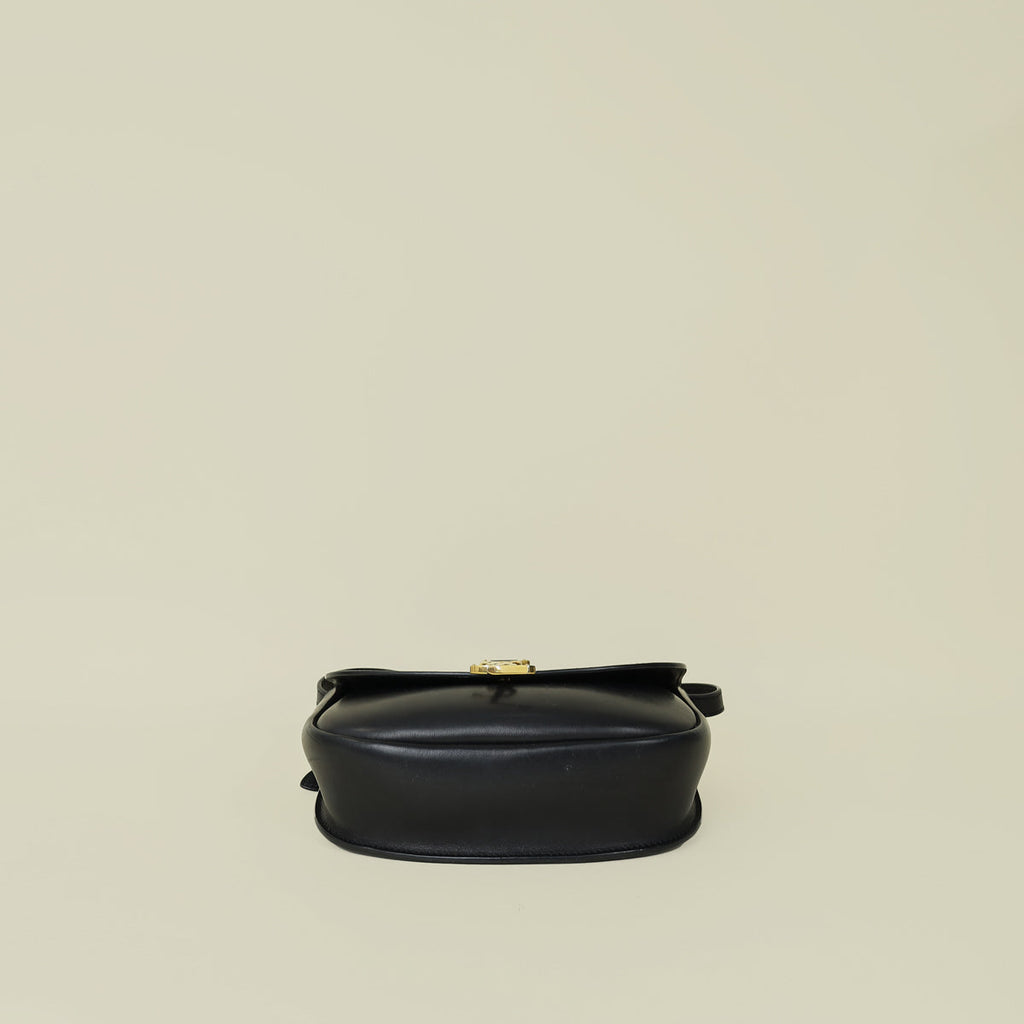 YSL Black Kaia Satchel Shoulder Bag