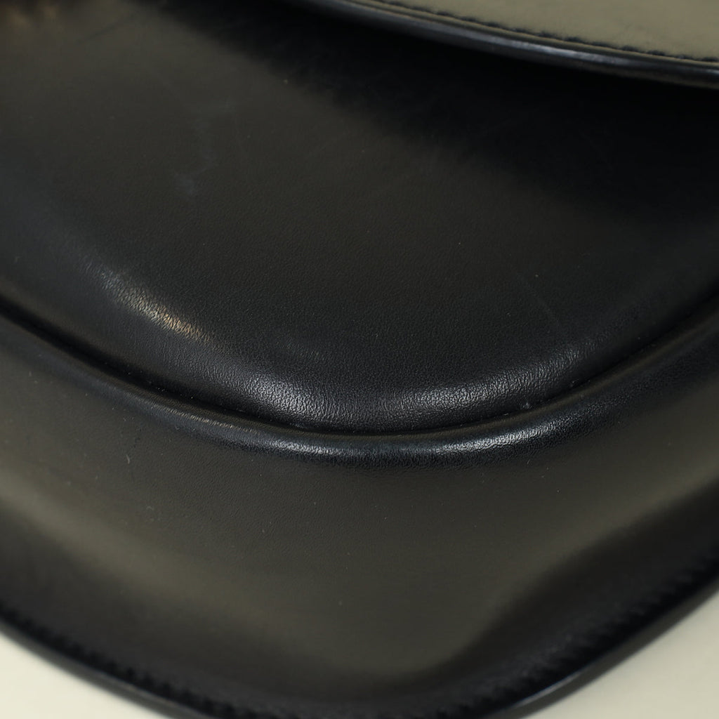 YSL Black Kaia Satchel Shoulder Bag