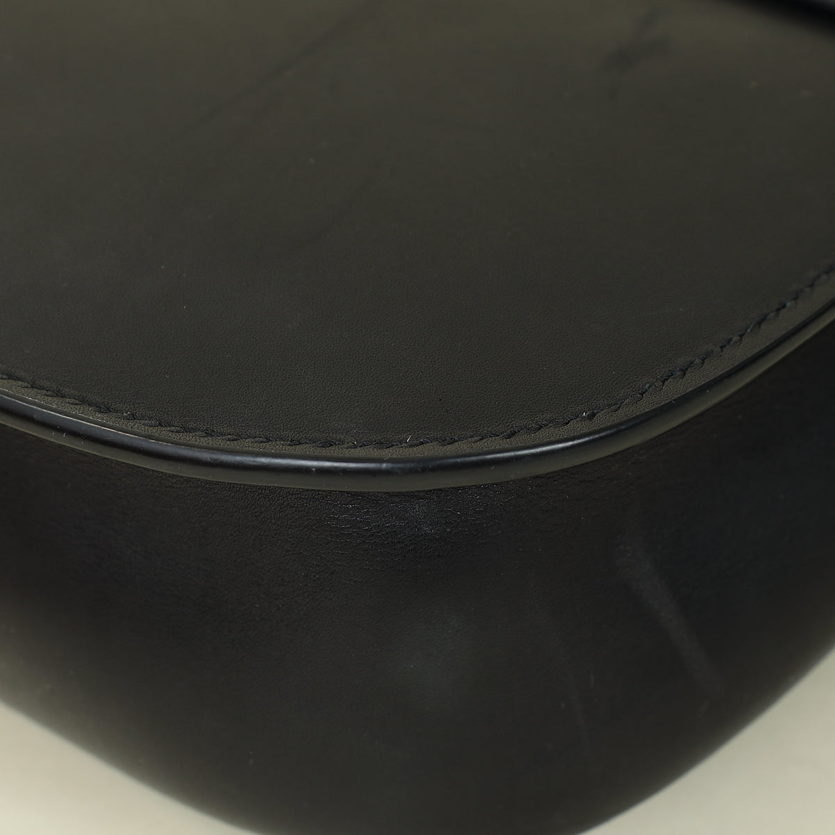 YSL Black Kaia Satchel Shoulder Bag