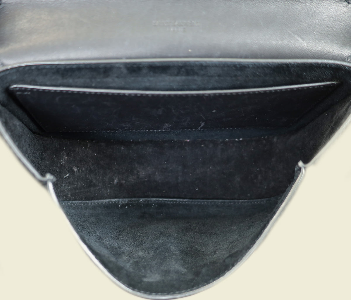 YSL Black Kaia Satchel Shoulder Bag