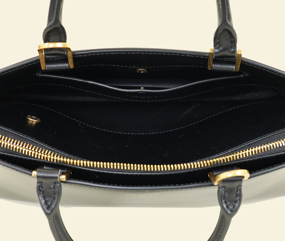 YSL Black Sac De Jour Bowling Small Bag
