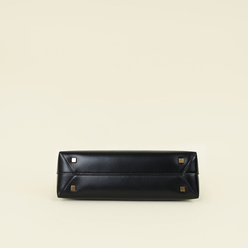 YSL Black Sac De Jour Bowling Small Bag