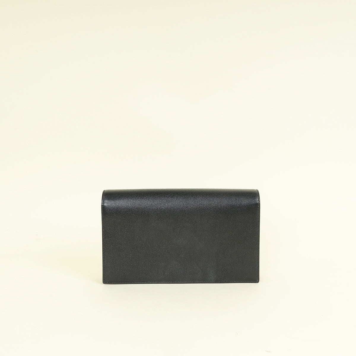 YSL Black Monogram Kate Flap Clutch