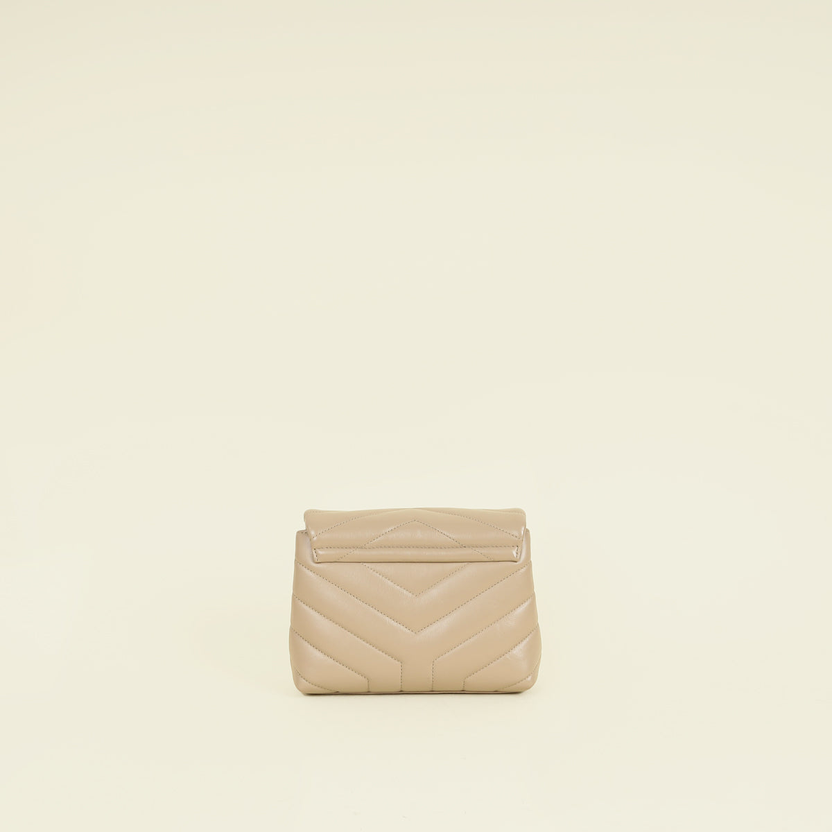YSL Beige Loulou Toy Shoulder Bag