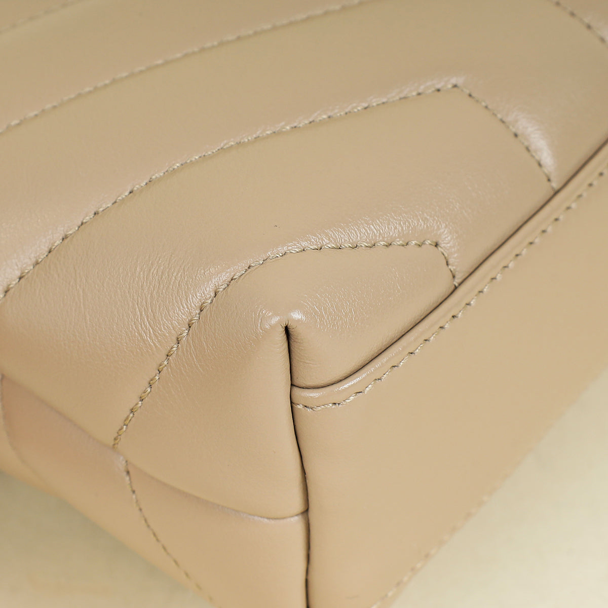 YSL Beige Loulou Toy Shoulder Bag