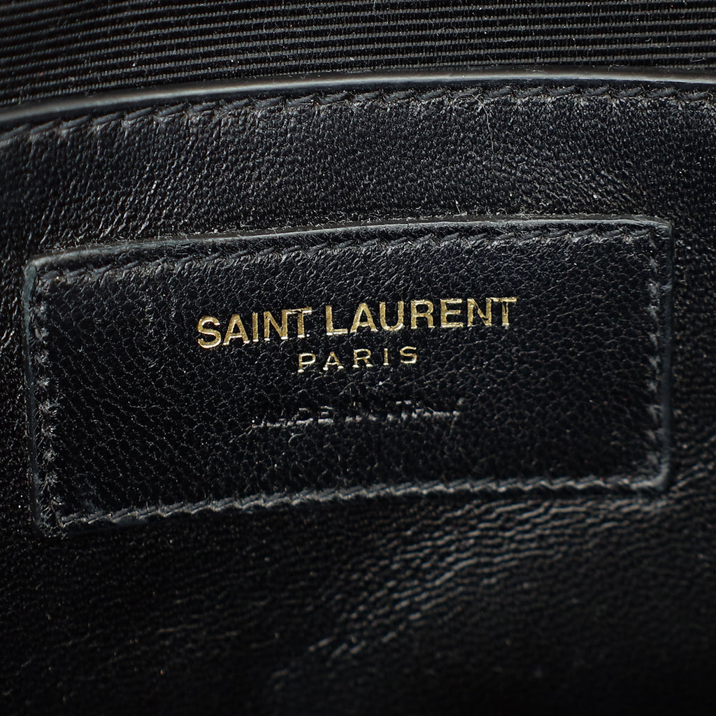 YSL Red Monogram Kate Medium Flap Shoulder Bag