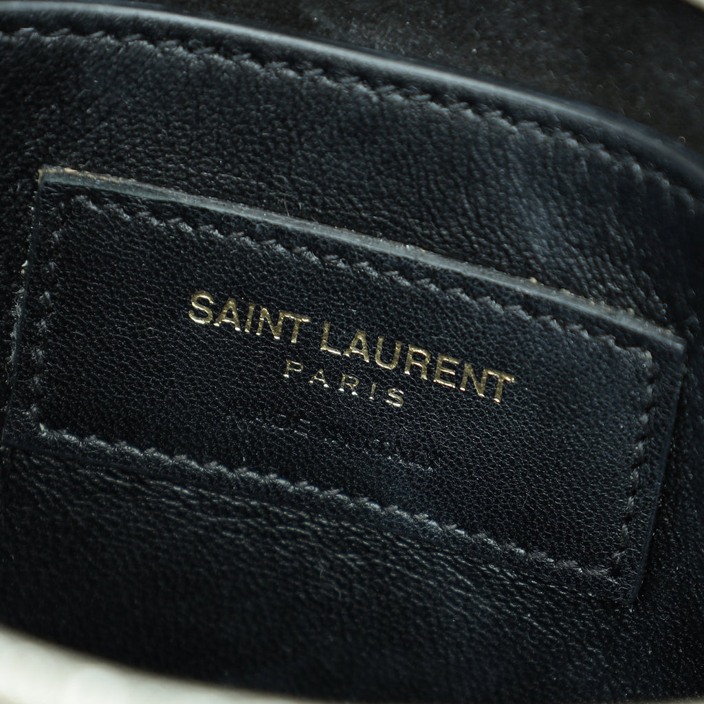 YSL Metallic Gold Mini Kate Chain Bag
