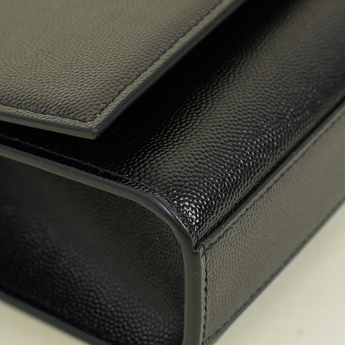 YSL Black Monogram Kate Medium Chain Shoulder Bag