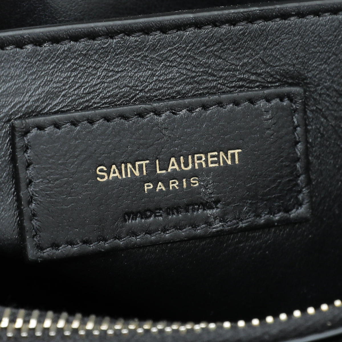 YSL Black Loulou Small Chain Bag