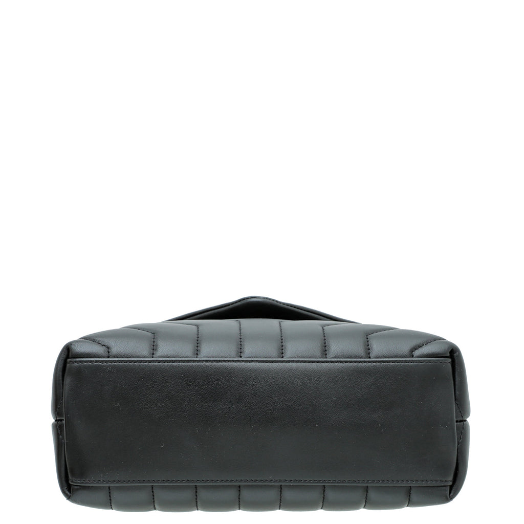 YSL Black Loulou Small Chain Bag