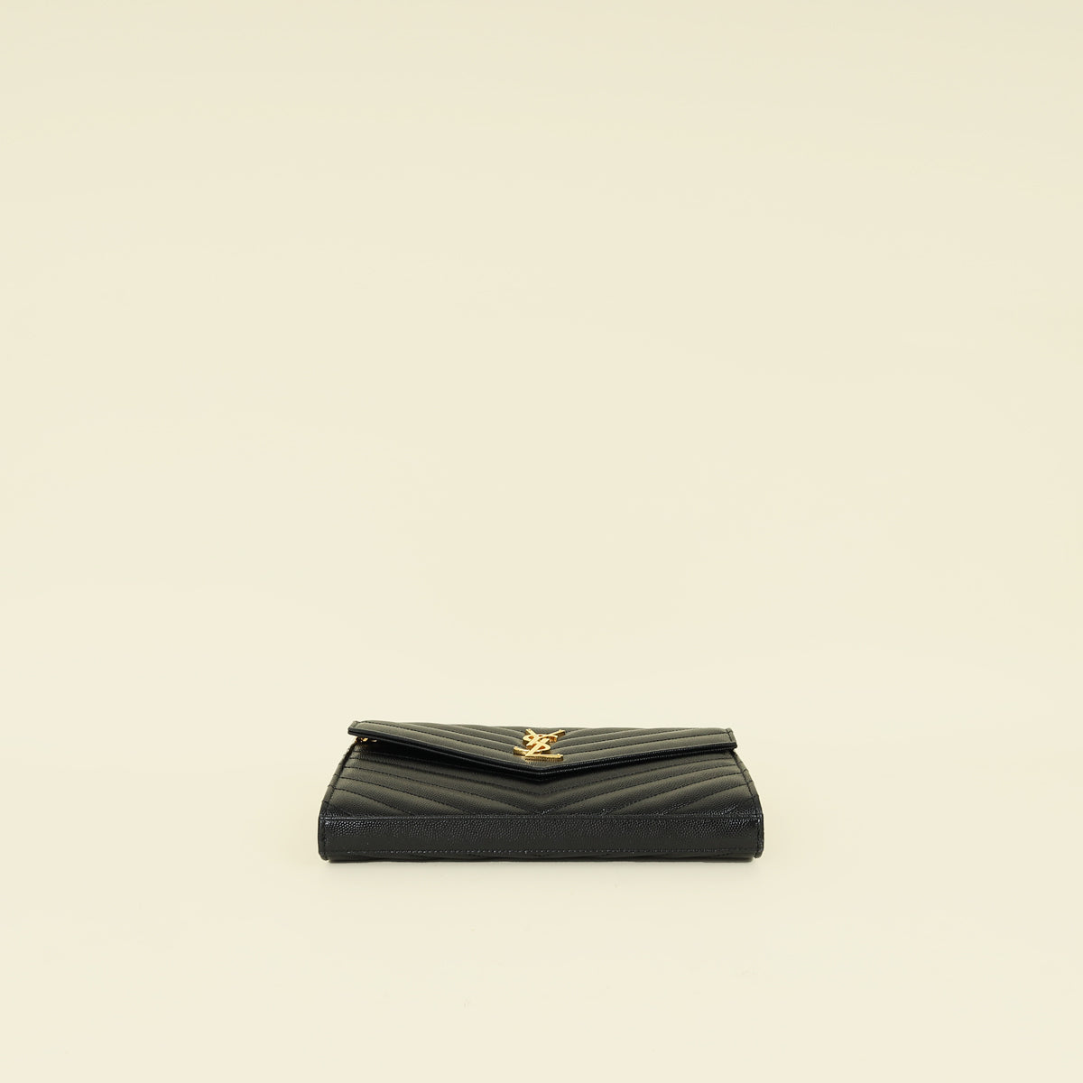 YSL BLack Cassandre Wallet on Chain
