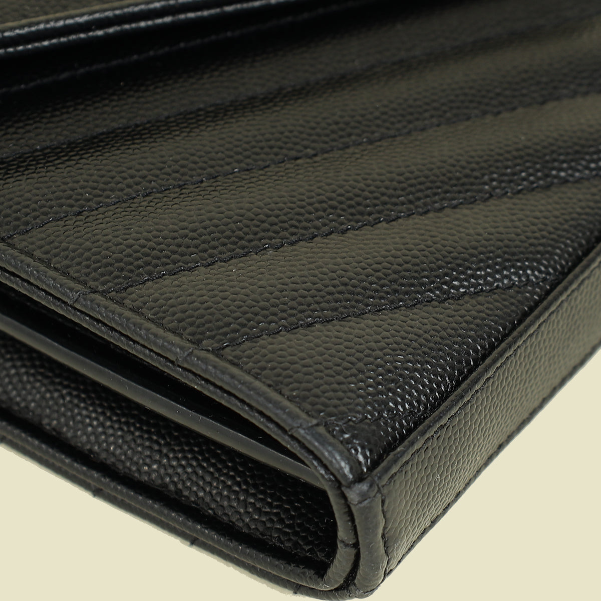 YSL BLack Cassandre Wallet on Chain