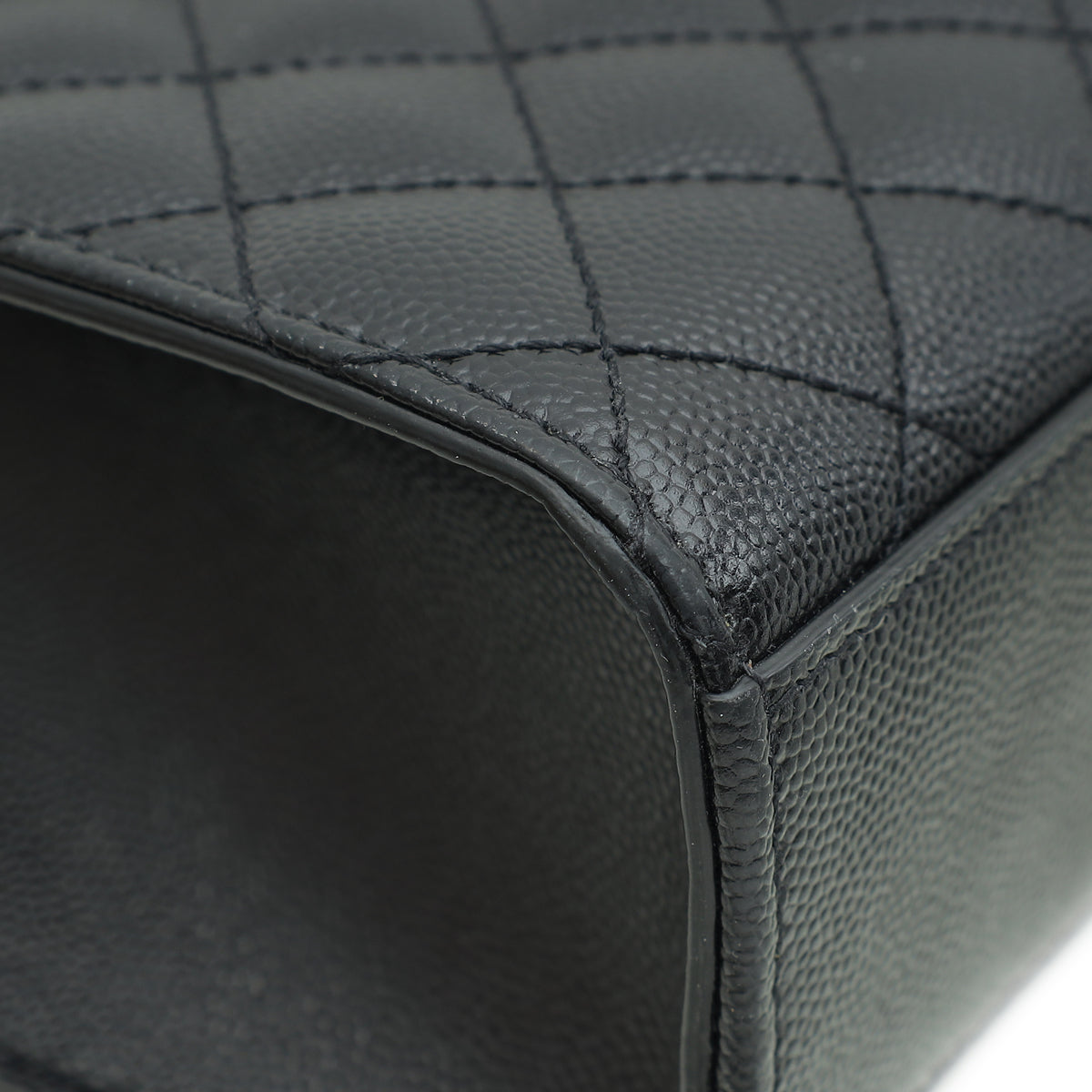 YSL Black Monogram Mix Quilted Envelope Shoulder Large Bag