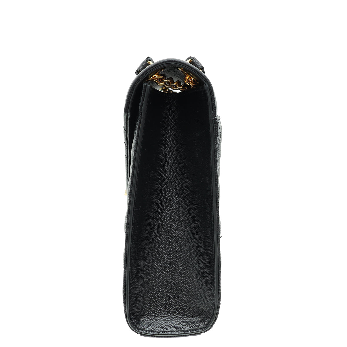 YSL Black Monogram Mix Quilted Envelope Shoulder Large Bag