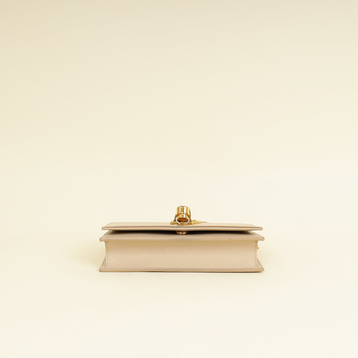 YSL Beige Kate Tassel Chain Wallet