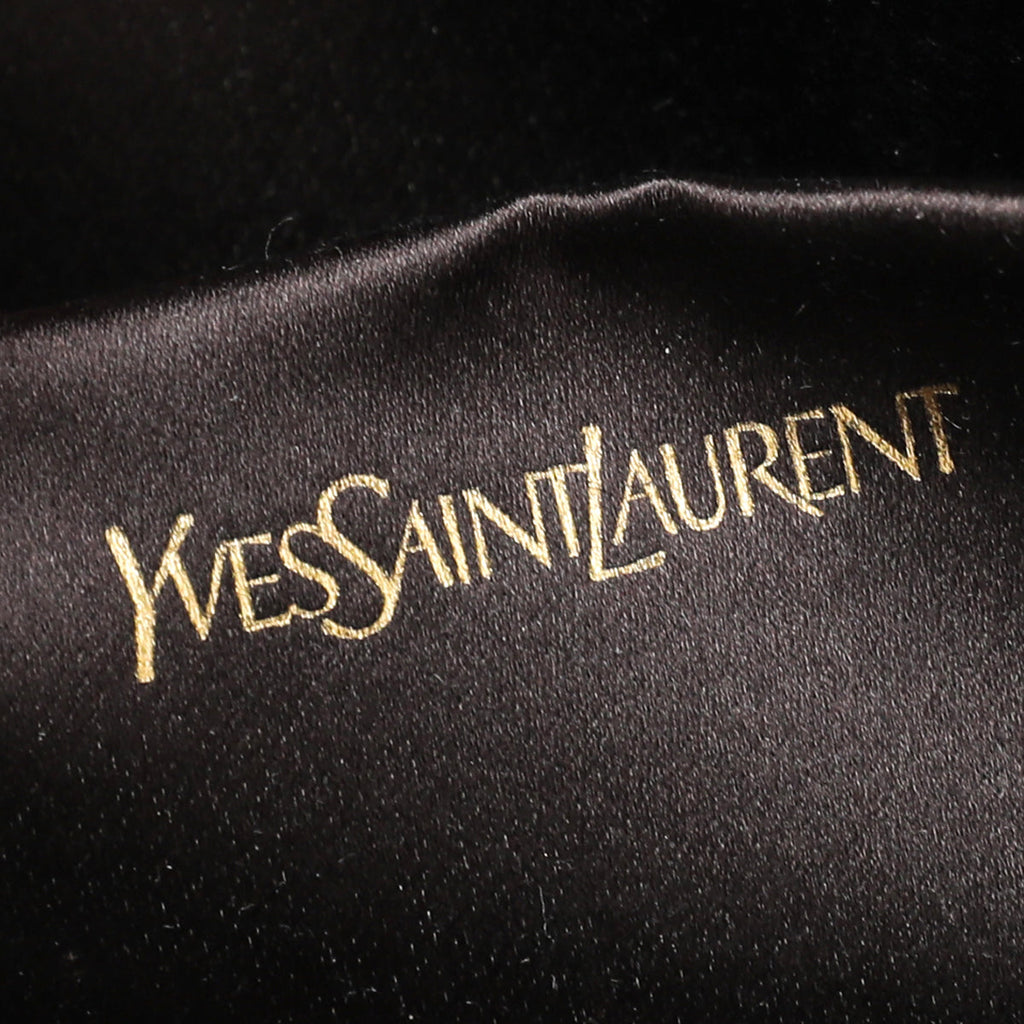 YSL Bronze Monogram Belle De Jour Large Clutch