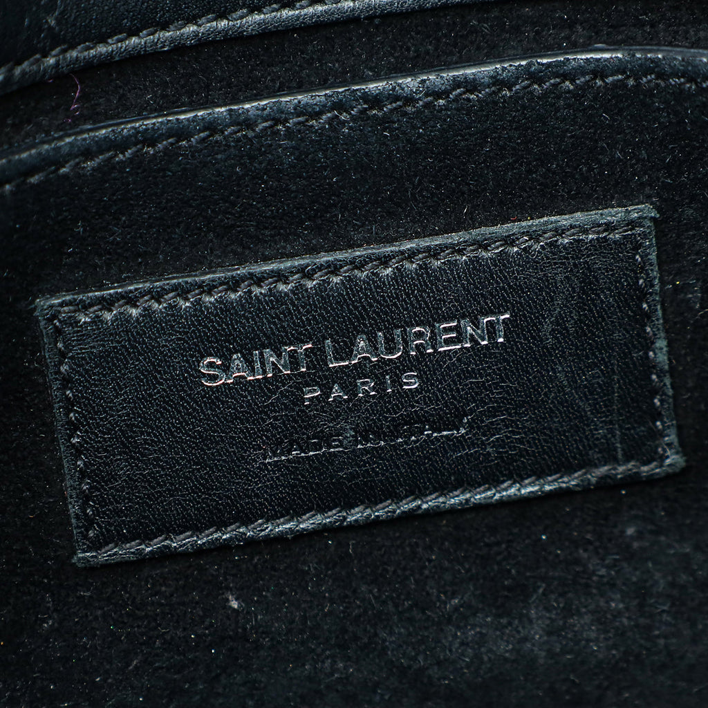 YSL Black Monogram Universite Crossbody Bag