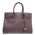 YSL Burgundy Sac De Jour Small Bag