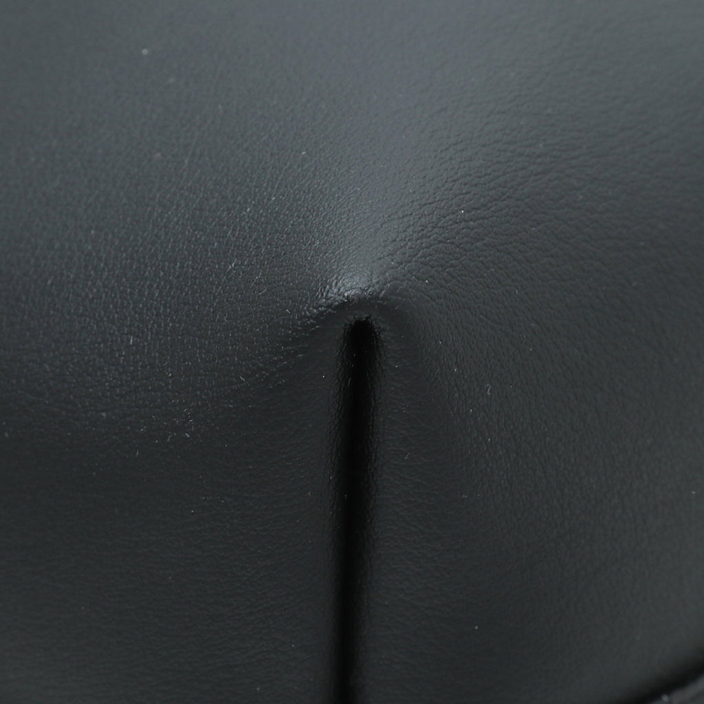 YSL Black E/W Supple Shopping Bag