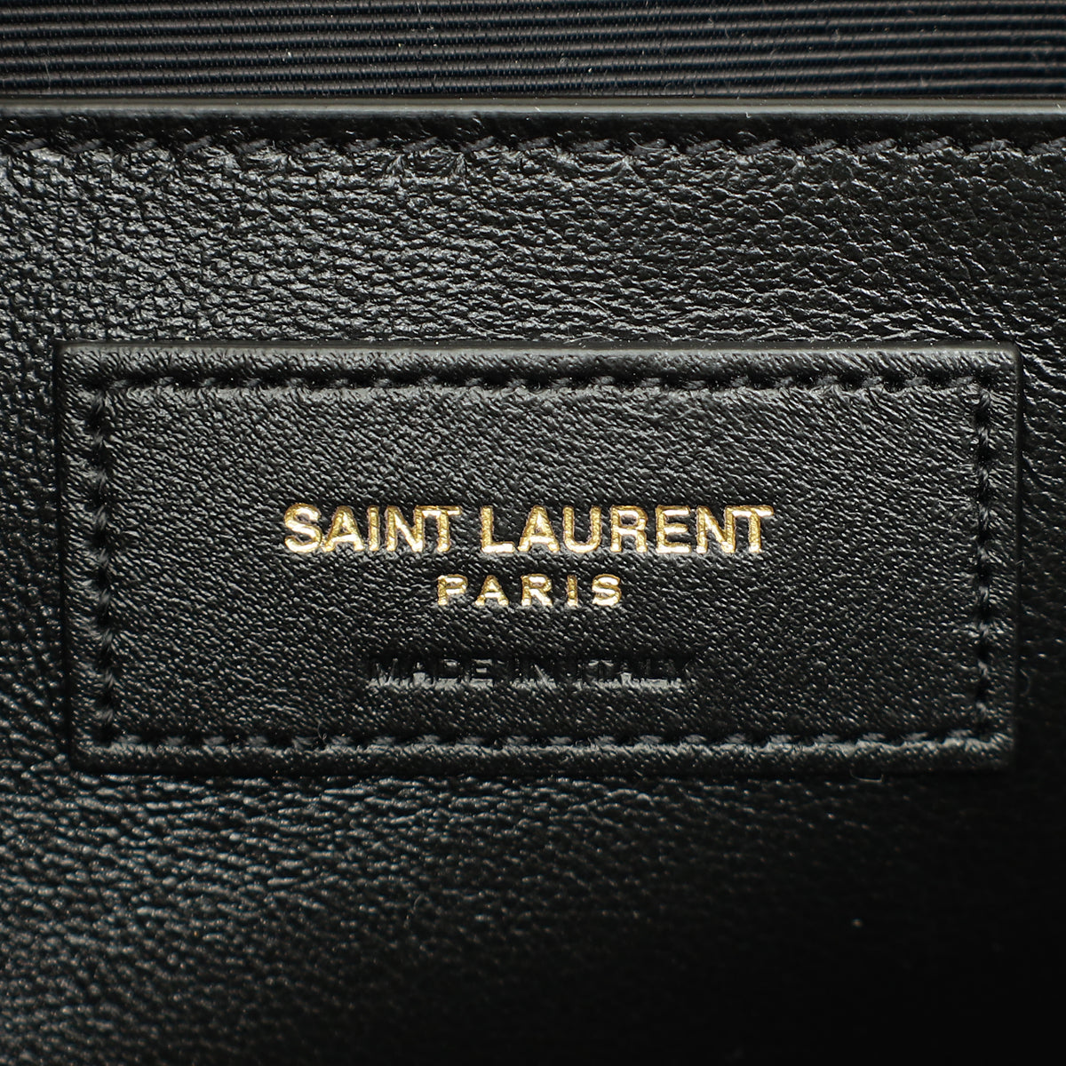 YSL Blanc Vintage Mix Quilted Envelope Medium Shoulder Bag