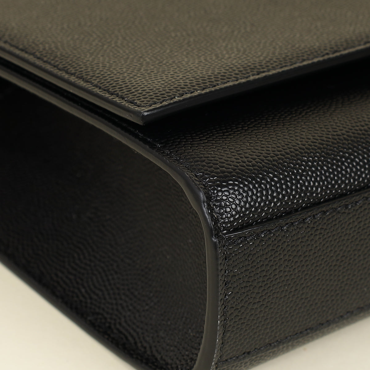 YSL Black Monogram Kate Medium Shoulder Bag