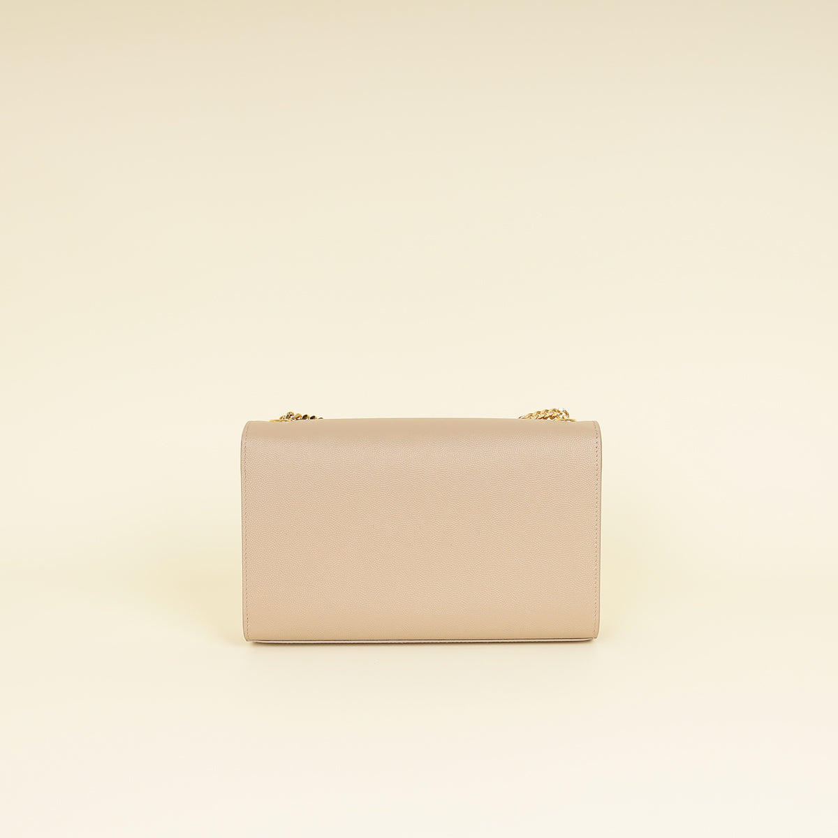 YSL Beige Monogram Kate Medium Shoulder Bag
