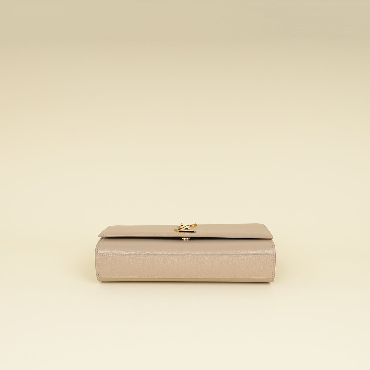 YSL Beige Monogram Kate Medium Shoulder Bag