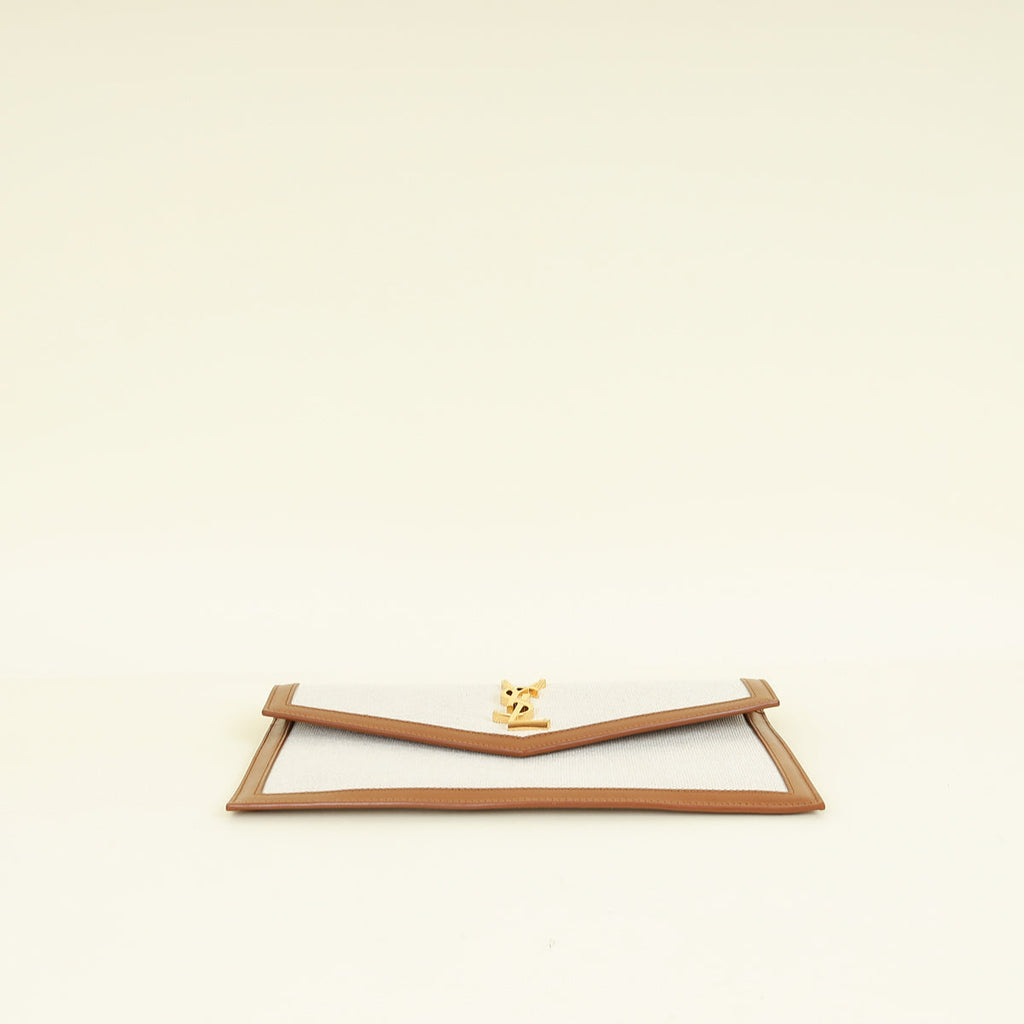 YSL Bicolor Uptown Pouch
