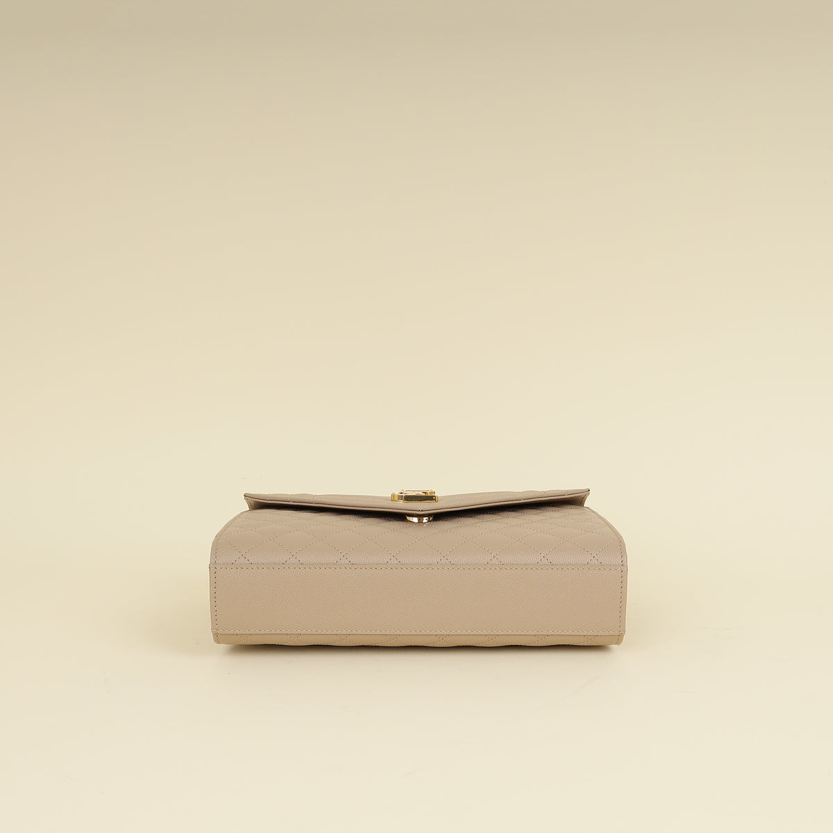 YSL Nude Mix Quilted Envelope Medium Shoulder Bag