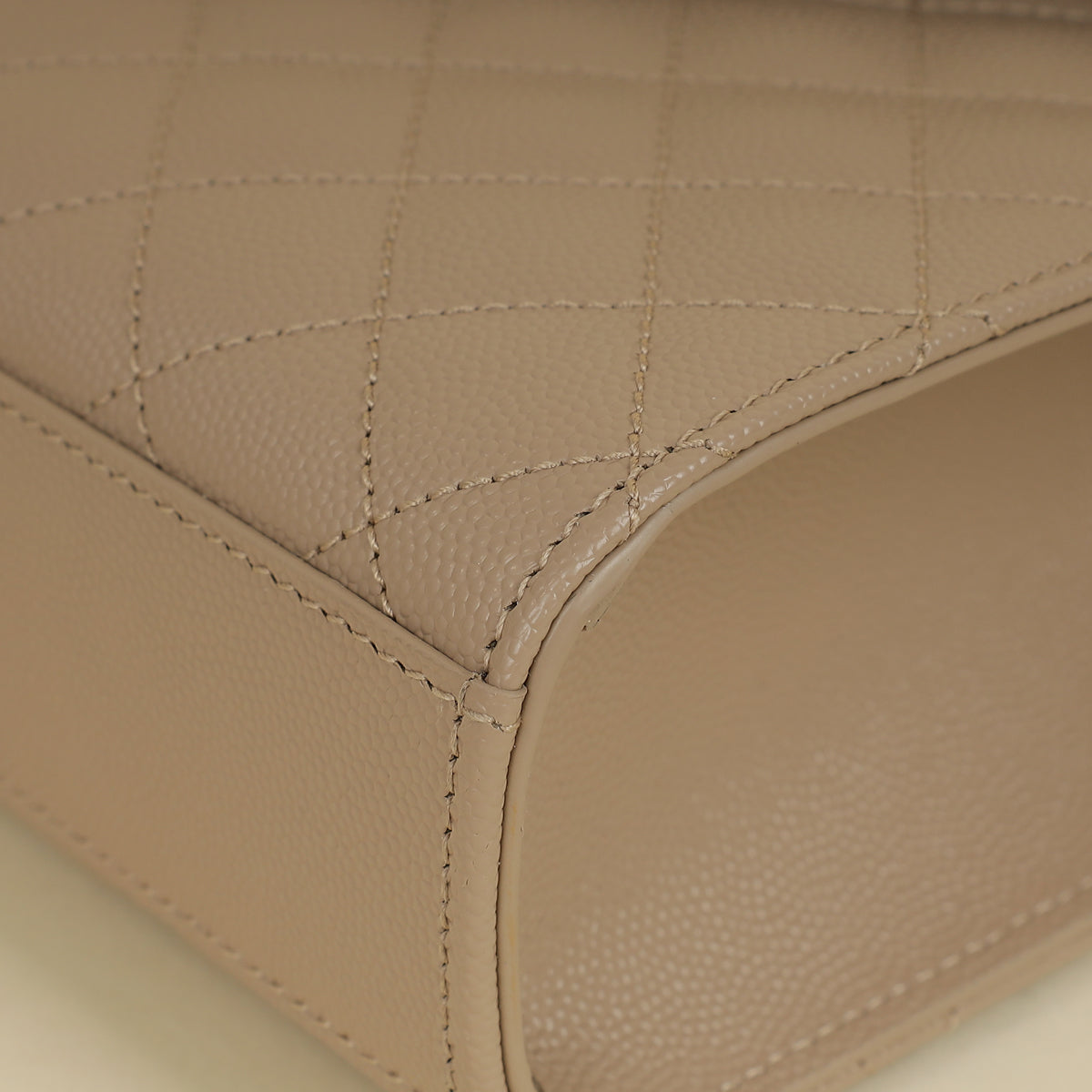 YSL Nude Mix Quilted Envelope Medium Shoulder Bag