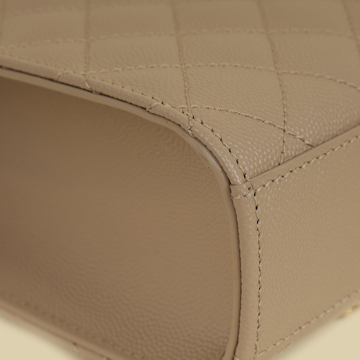 YSL Nude Mix Quilted Envelope Medium Shoulder Bag