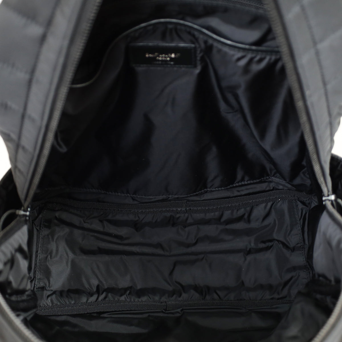 YSL Black Quilted Nuxx Backpack for Men