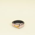 YSL Pink Y Logo Buckle Belt 34