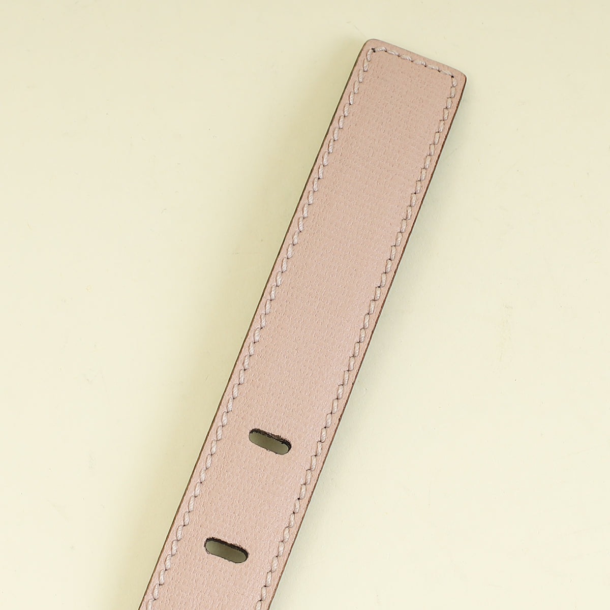 YSL Pink Y Logo Buckle Belt 34