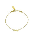 YSL Gold Opyum Charm Chain Bracelet