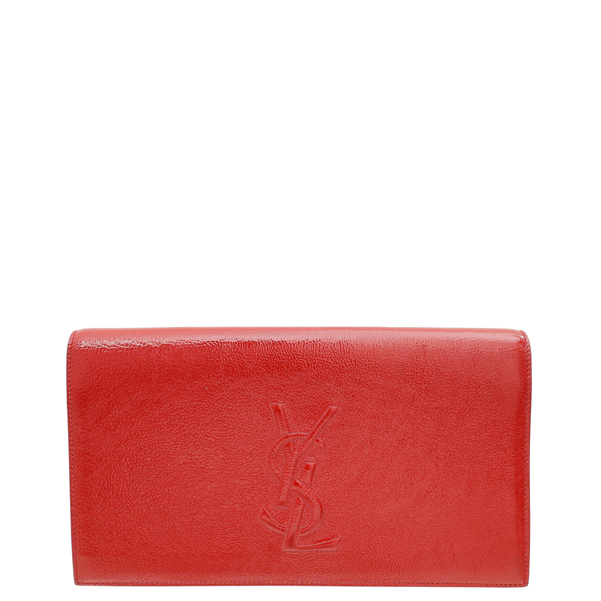 YSL Red Belle De Jour Clutch