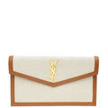 YSL Bicolor Uptown Pouch