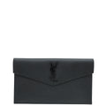 YSL Black Uptown Pouch