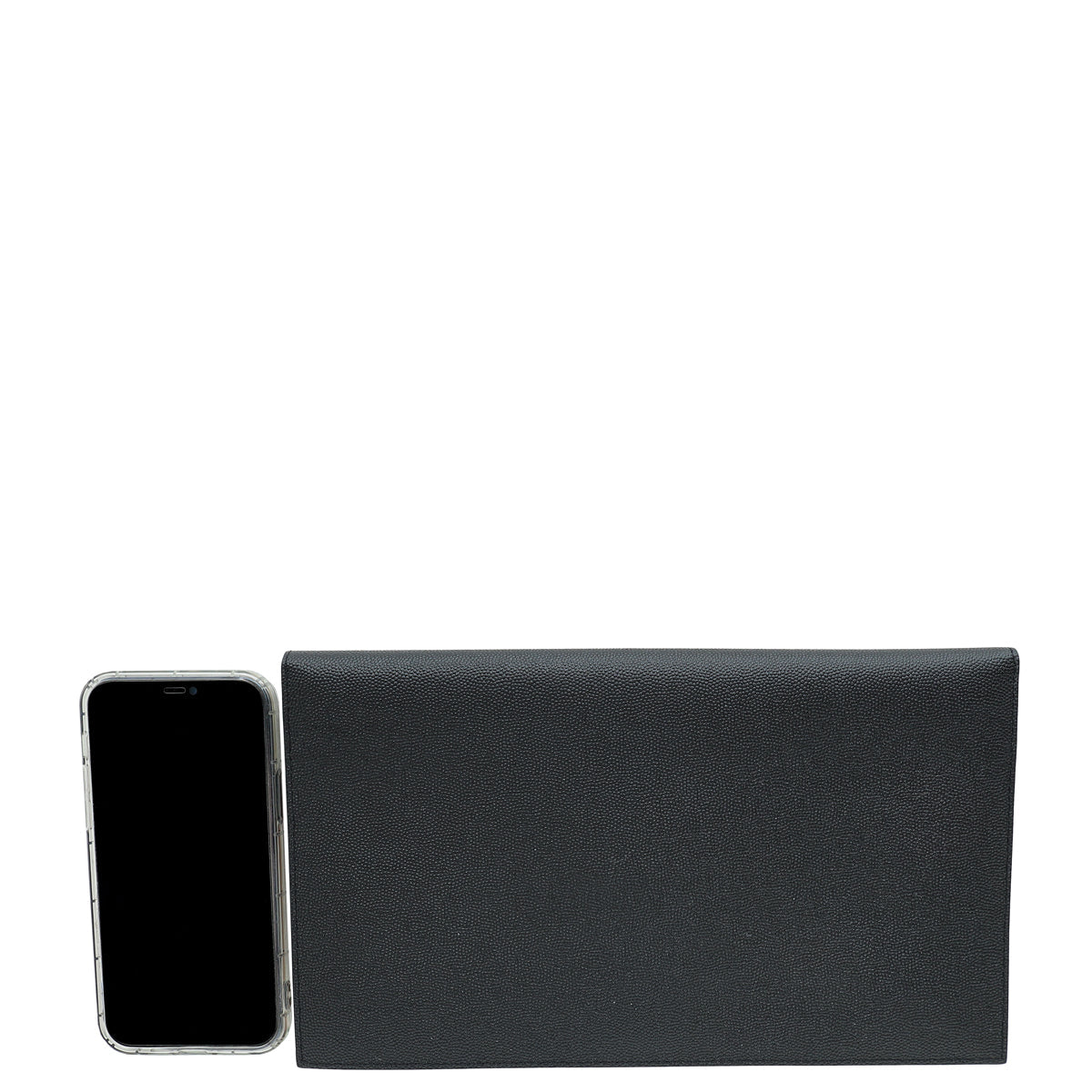 YSL Black Uptown Pouch